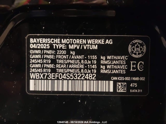 WBX73EF04S5322482 BMW X1 Xdrive28i