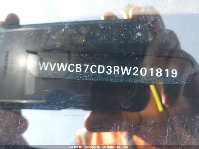 Продажа на аукционе авто 2024 Volkswagen Golf R, vin: WVWCB7CD3RW201819, номер лота: 12640149