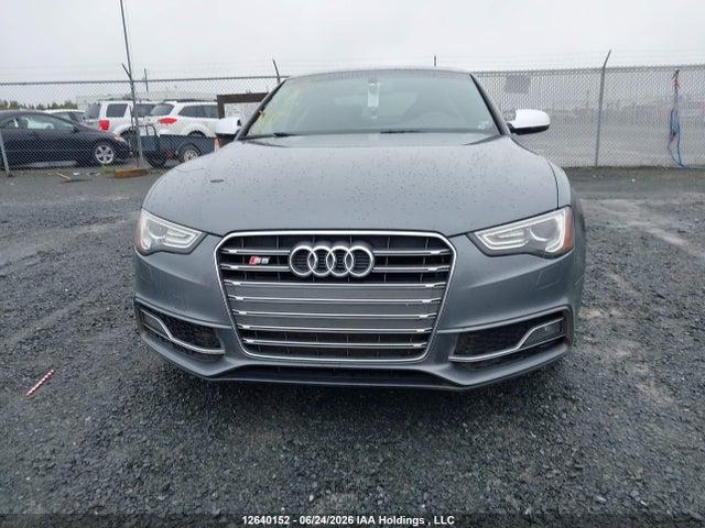 2013 Audi S5 3.0t Premium მანქანა იყიდება აუქციონზე, vin: WAURGBFRXDA001190, აუქციონის ნომერი: 12640152