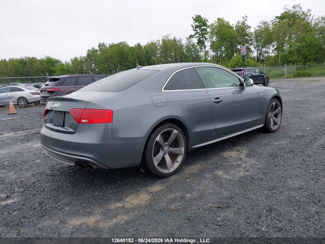 2013 Audi S5 3.0t Premium მანქანა იყიდება აუქციონზე, vin: WAURGBFRXDA001190, აუქციონის ნომერი: 12640152