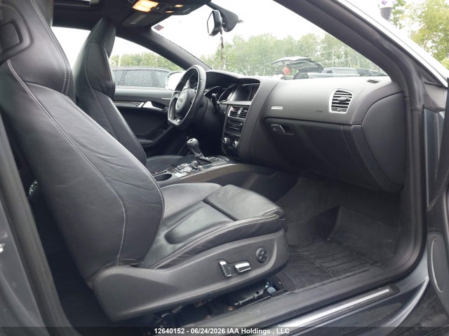 2013 Audi S5 3.0t Premium მანქანა იყიდება აუქციონზე, vin: WAURGBFRXDA001190, აუქციონის ნომერი: 12640152