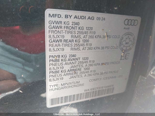 Audi Q3 45 Progressiv 2025 WA1EECF37S1006976 Image 17