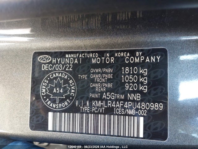 Продажа на аукционе авто 2023 Hyundai Elantra N Line Unlimited Dct, vin: KMHLR4AF4PU480989, номер лота: 12640159