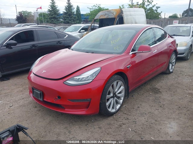 Tesla Model 3 Long Range/performance 2018 5YJ3E1EB2JF107455 Image 2