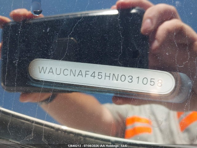 WAUCNAF45HN031058 Audi A4 Technik