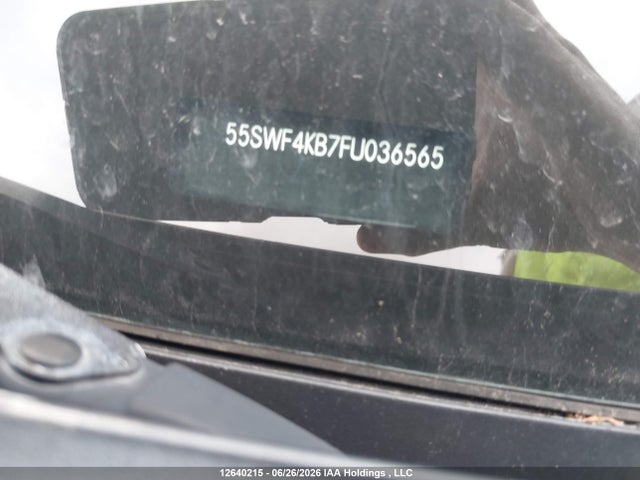 Продаж на аукціоні авто 2015 Mercedes-benz C 300 4matic, vin: 55SWF4KB7FU036565, номер лоту: 12640215