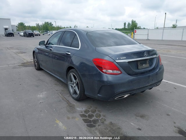 Продаж на аукціоні авто 2015 Mercedes-benz C 300 4matic, vin: 55SWF4KB7FU036565, номер лоту: 12640215