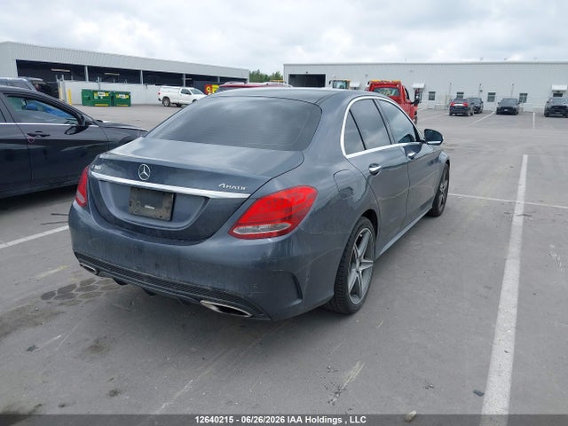 Продаж на аукціоні авто 2015 Mercedes-benz C 300 4matic, vin: 55SWF4KB7FU036565, номер лоту: 12640215