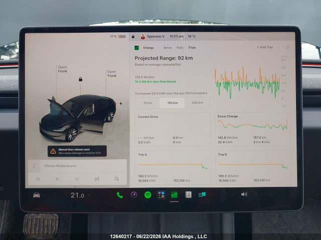 LRW3E7EB4RC093597 Tesla MODEL 3