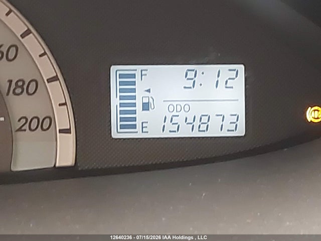 12640236 :رقم المزاد ، JTDBT923371123758 vin ، 2007 Toyota Yaris مزاد بيع