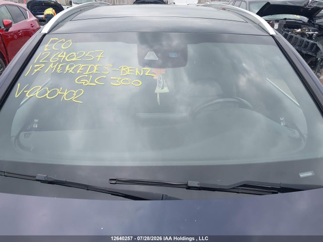 12640257 :رقم المزاد ، WDC0G4KB4HV000402 vin ، 2017 Mercedes-benz Glc 300 4matic مزاد بيع