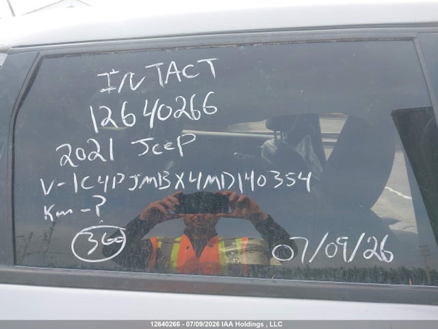 Продаж на аукціоні авто 2021 Jeep Cherokee Trailhawk, vin: 1C4PJMBX4MD140354, номер лоту: 12640266