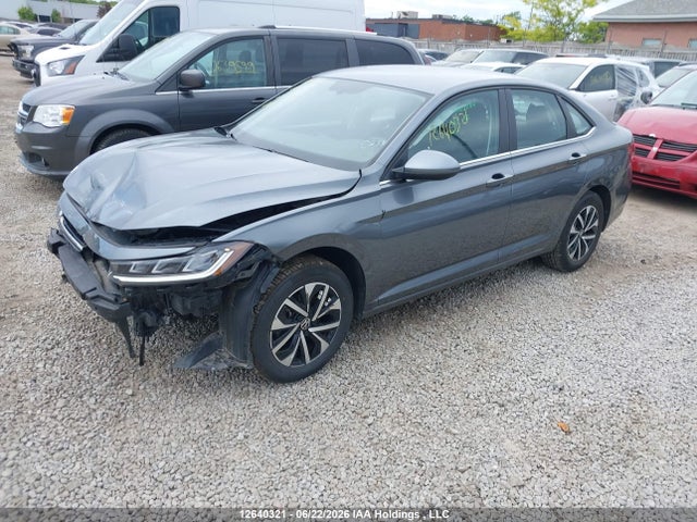 2025 Volkswagen Jetta Trendline მანქანა იყიდება აუქციონზე, vin: 3VWCX7BUXSM077943, აუქციონის ნომერი: 12640321