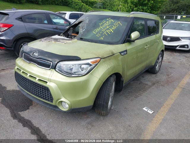 12640359 :رقم المزاد ، KNDJP3A58F7774007 vin ، 2015 Kia Soul Ex/ex+/ex+ Eco مزاد بيع