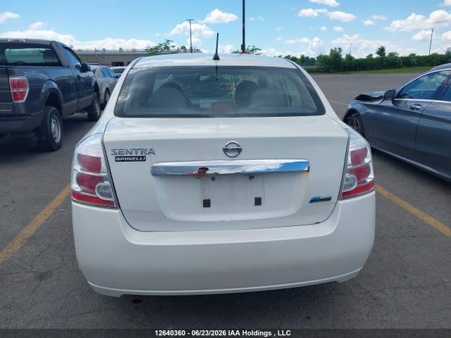 2010 Nissan Sentra 2.0/2.0s/sr/2.0sl მანქანა იყიდება აუქციონზე, vin: 3N1AB6AP3AL651160, აუქციონის ნომერი: 12640360