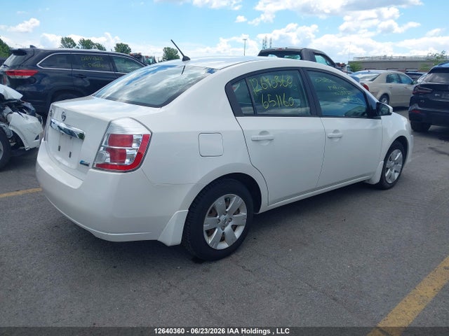 2010 Nissan Sentra 2.0/2.0s/sr/2.0sl მანქანა იყიდება აუქციონზე, vin: 3N1AB6AP3AL651160, აუქციონის ნომერი: 12640360