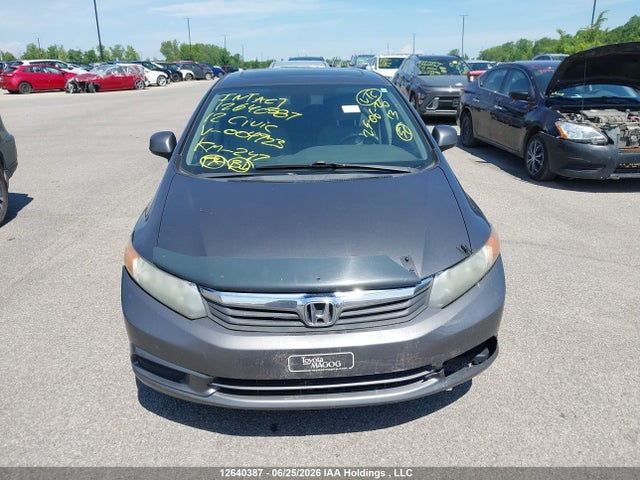 2012 Honda Civic Ex მანქანა იყიდება აუქციონზე, vin: 2HGFB2F55CH004923, აუქციონის ნომერი: 12640387