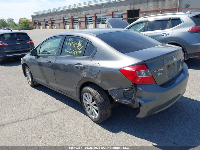 2012 Honda Civic Ex მანქანა იყიდება აუქციონზე, vin: 2HGFB2F55CH004923, აუქციონის ნომერი: 12640387