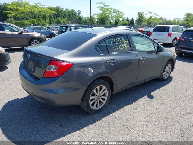 2012 Honda Civic Ex მანქანა იყიდება აუქციონზე, vin: 2HGFB2F55CH004923, აუქციონის ნომერი: 12640387