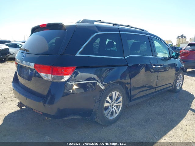 2014 Honda Odyssey Ex-l მანქანა იყიდება აუქციონზე, vin: 5FNRL5H60EB505453, აუქციონის ნომერი: 12640425