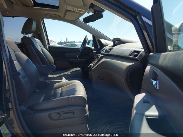 2014 Honda Odyssey Ex-l მანქანა იყიდება აუქციონზე, vin: 5FNRL5H60EB505453, აუქციონის ნომერი: 12640425