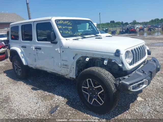2024 Jeep Wrangler 4-door Sahara მანქანა იყიდება აუქციონზე, vin: 1C4PJXEN2RW116965, აუქციონის ნომერი: 12640450