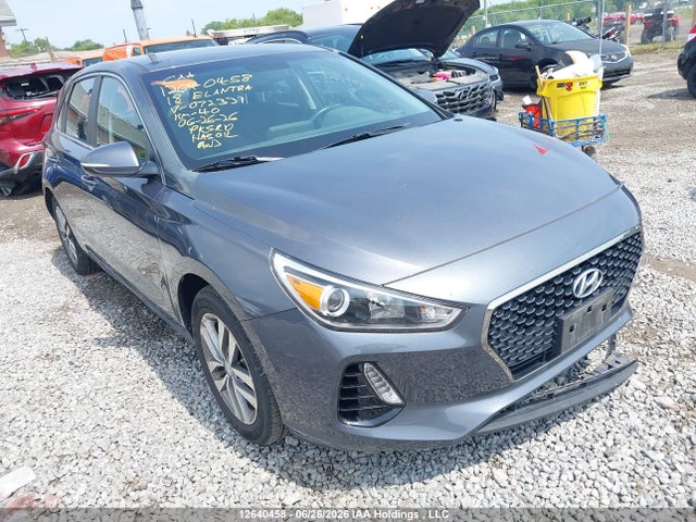 12640458 :رقم المزاد ، KMHH35LE1JU072331 vin ، 2018 Hyundai Elantra Gt Gl مزاد بيع