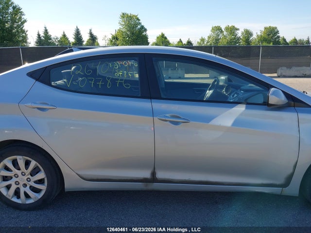 12640461 :رقم المزاد ، 5NPDH4AE4CH077876 vin ، 2012 Hyundai Elantra مزاد بيع
