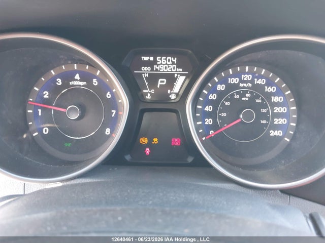 12640461 :رقم المزاد ، 5NPDH4AE4CH077876 vin ، 2012 Hyundai Elantra مزاد بيع