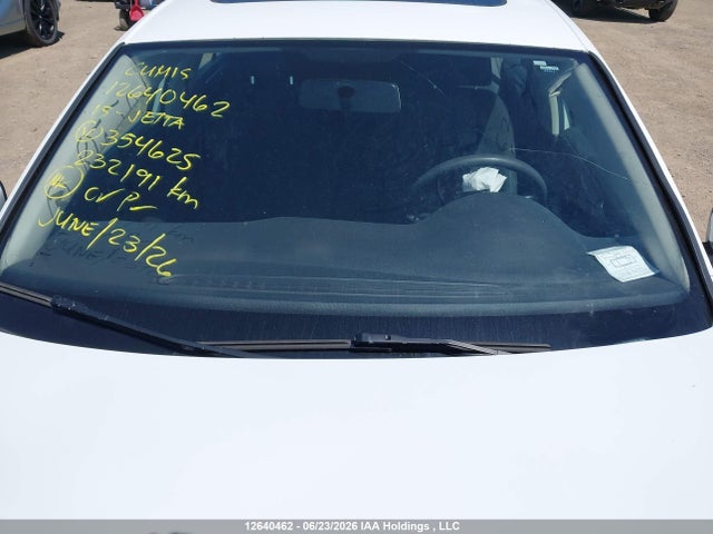 12640462 :رقم المزاد ، 3VW2K7AJ2FM354625 vin ، 2015 Volkswagen Jetta 2.0l Trendline/2.0l Trendline+ مزاد بيع