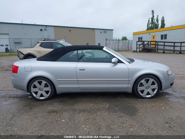 2005 Audi S4 მანქანა იყიდება აუქციონზე, vin: WUARL48H05K902081, აუქციონის ნომერი: 12640473