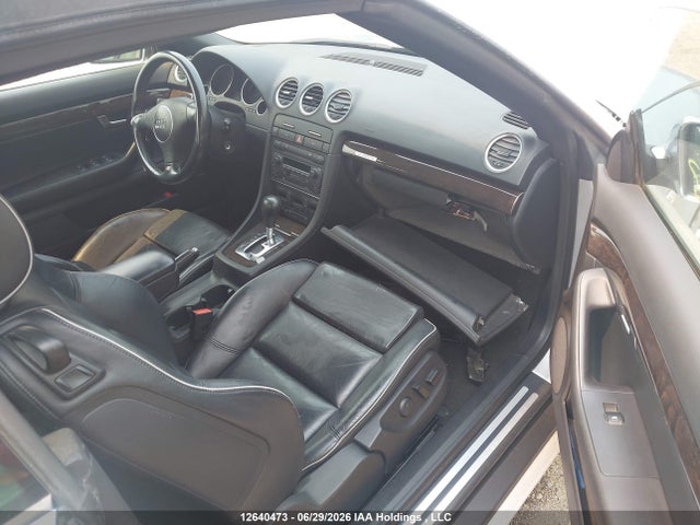 2005 Audi S4 მანქანა იყიდება აუქციონზე, vin: WUARL48H05K902081, აუქციონის ნომერი: 12640473