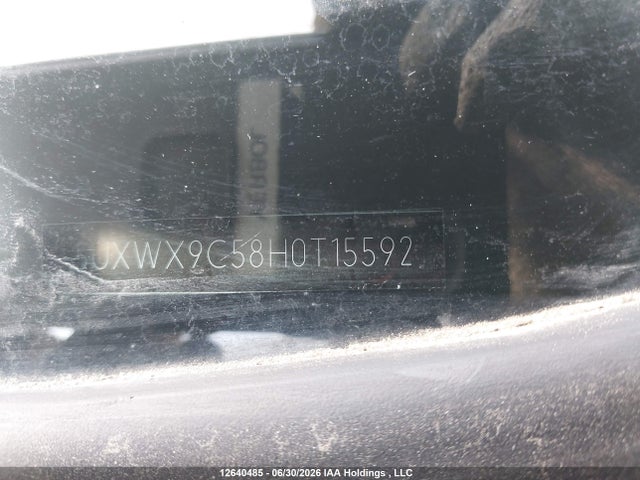 5UXWX9C58H0T15592 BMW X3 Xdrive28i