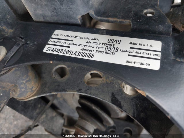 Yamaha YXM700 2020 5Y4AMB2W1LA300688 Image 14