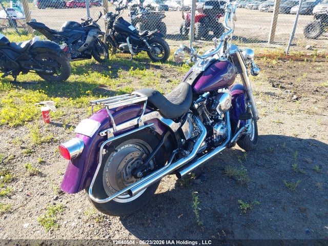 12640504 :رقم المزاد ، 1HD1BXB142Y072478 vin ، 2002 Harley-davidson Flstfi مزاد بيع
