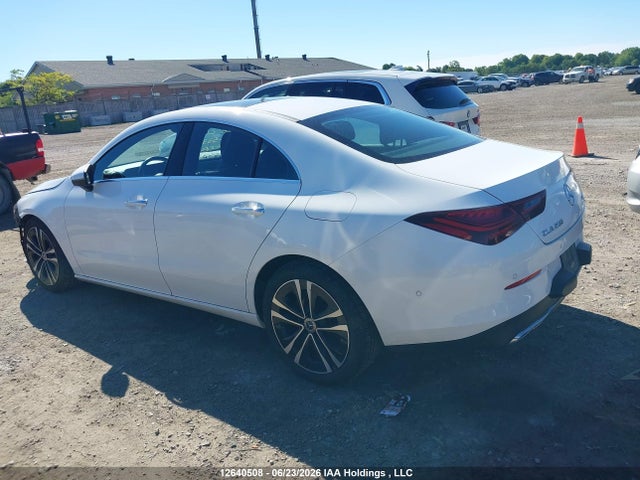2025 Mercedes-benz Cla 250 4matic მანქანა იყიდება აუქციონზე, vin: W1K5J4HB7SN533801, აუქციონის ნომერი: 12640508