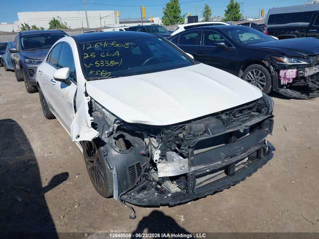 2025 Mercedes-benz Cla 250 4matic მანქანა იყიდება აუქციონზე, vin: W1K5J4HB7SN533801, აუქციონის ნომერი: 12640508