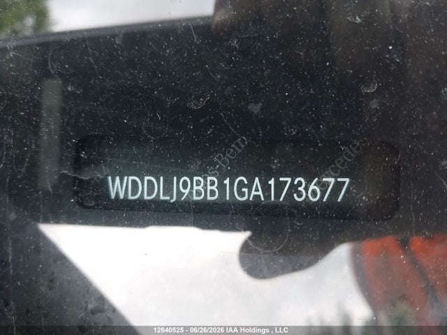Auction sale of the 2016 Mercedes-benz Cls 550, vin: WDDLJ9BB1GA173677, lot number: 12640525