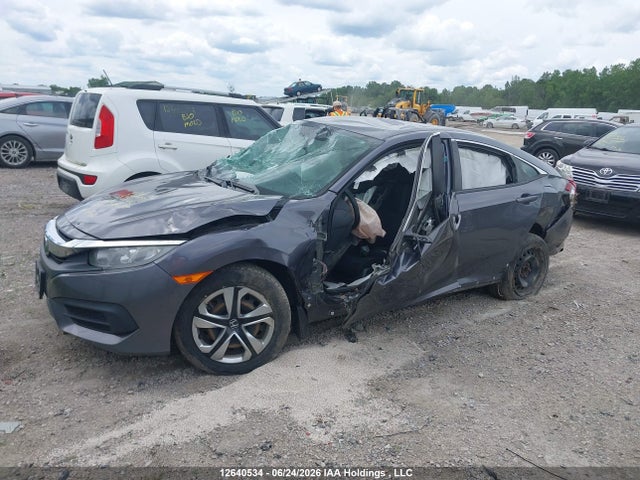 Honda Civic Lx 2017 2HGFC2F53HH010319 Image 2