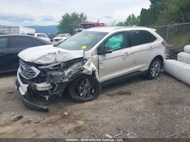 12640543 :رقم المزاد ، 2FMPK4K99KBB15446 vin ، 2019 Ford Edge Titanium مزاد بيع