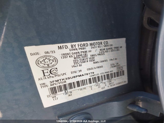 Ford Mustang Mach-e Premium 2023 3FMTK3SU8PMA78179 Image 20