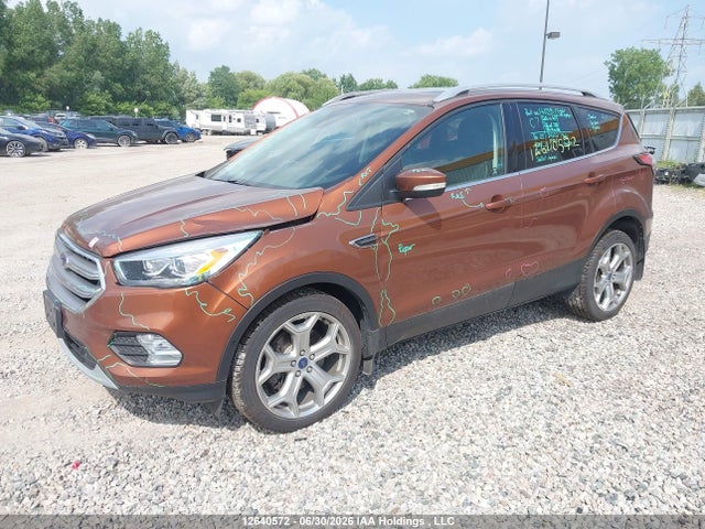Aukcja sprzedaży 2017 Ford Escape Titanium, vin: 1FMCU9J9XHUD32269, numer aukcji: 12640572