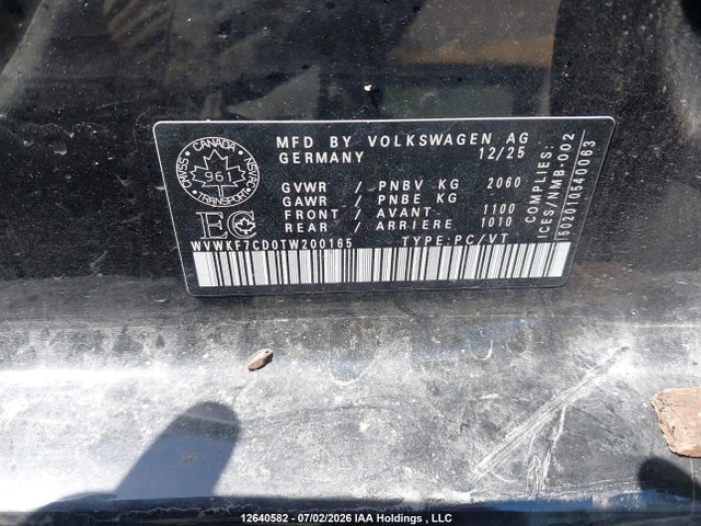 Volkswagen Golf R 2026 WVWKF7CD0TW200165 Image 18