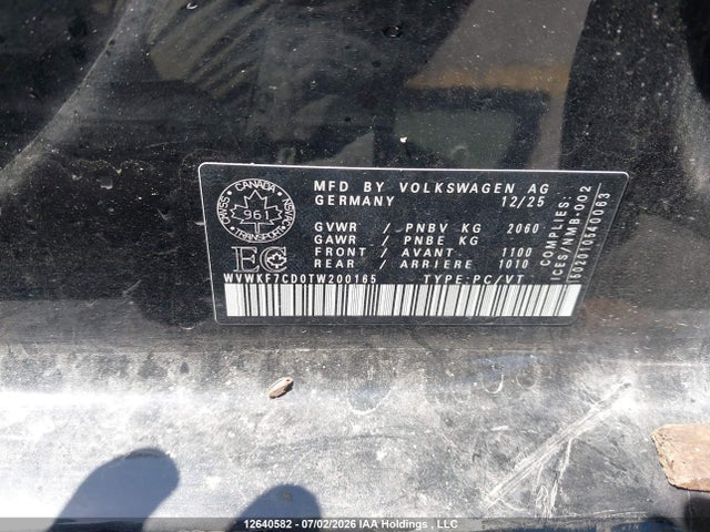 Volkswagen Golf R 2026 WVWKF7CD0TW200165 Image 9
