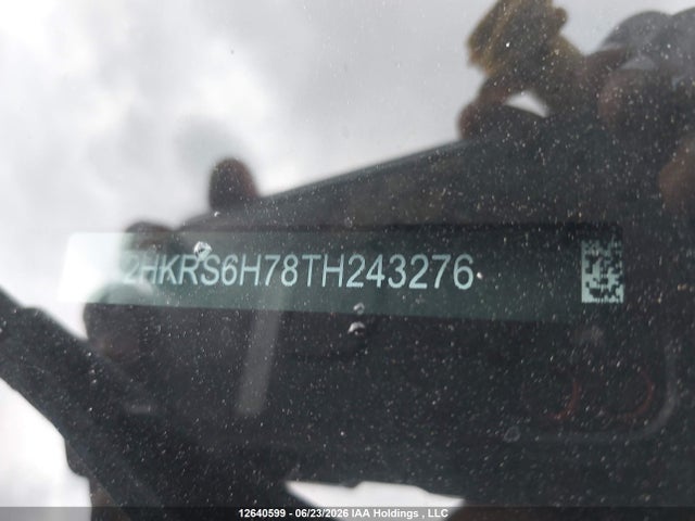 Продажа на аукционе авто 2026 Honda Cr-v Exl, vin: 2HKRS6H78TH243276, номер лота: 12640599