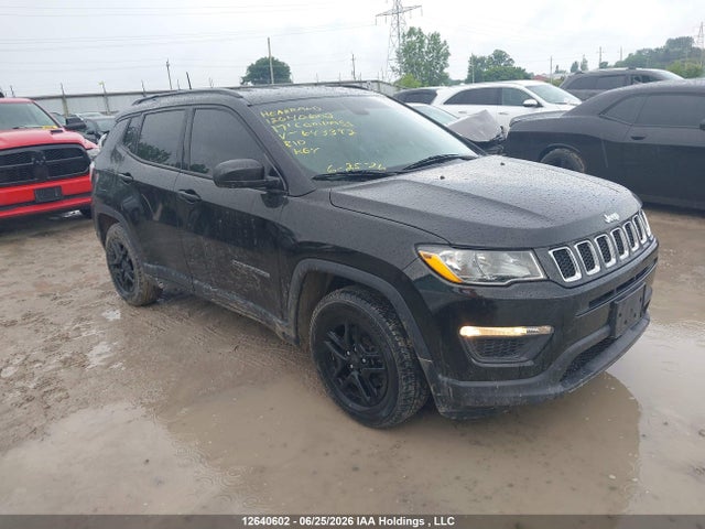 2017 Jeep New Compass Sport მანქანა იყიდება აუქციონზე, vin: 3C4NJCAB8HT643392, აუქციონის ნომერი: 12640602