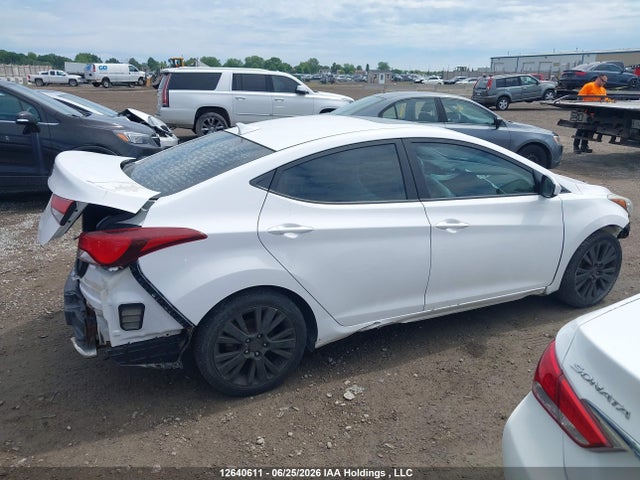 12640611 :رقم المزاد ، KMHDH4AH5GU492285 vin ، 2016 Hyundai Elantra Gls مزاد بيع