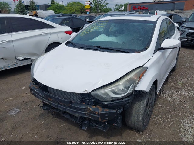 12640611 :رقم المزاد ، KMHDH4AH5GU492285 vin ، 2016 Hyundai Elantra Gls مزاد بيع