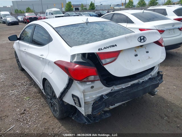 12640611 :رقم المزاد ، KMHDH4AH5GU492285 vin ، 2016 Hyundai Elantra Gls مزاد بيع