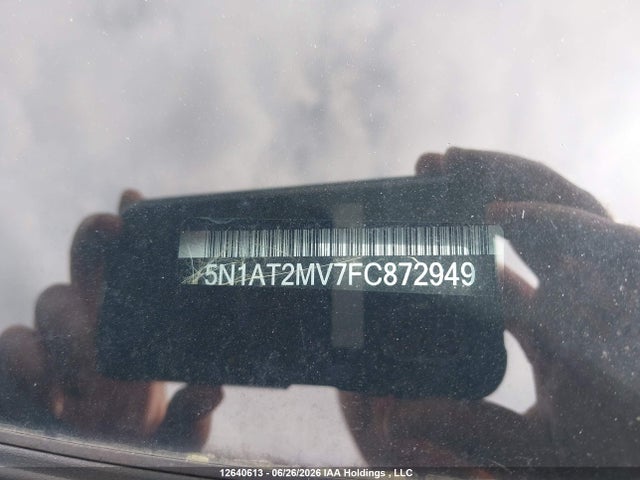 5N1AT2MV7FC872949 Nissan Rogue S/sl/sv